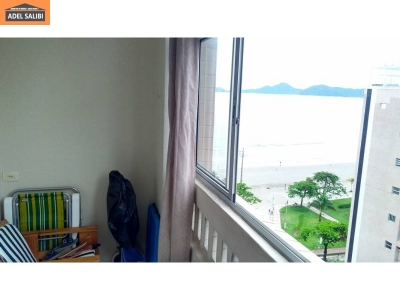 Ref. 268 -Apartamento 1 dormit?rio Frente Vista ao Mar na Aparecida em Santos